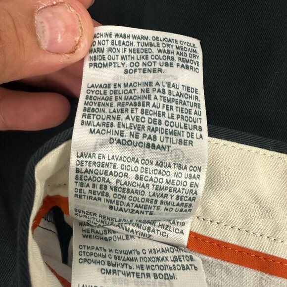 Dockers D3 Classic Fit Mens Black Flat Front Chino Pants Size 36x32 - Picture 5 of 5